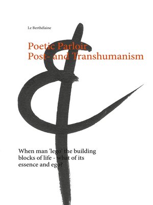 cover image of Poetic Parloir Post- and Transhumanism